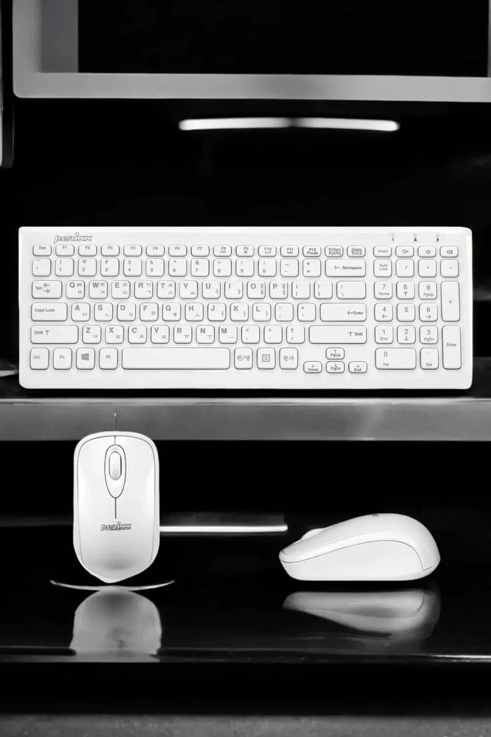 Q Klavye Beyaz Klavye Ve Mouse Seti Kablosuz USB Girişli