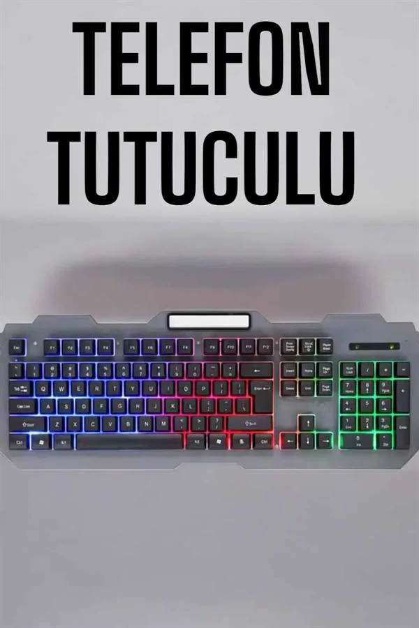 Q Klavye RGB Işıklı Klavye Ve Mouse Seti Kablolu Mouse Hediyeliş Fiyatı, Yorumları ve Özellikleri