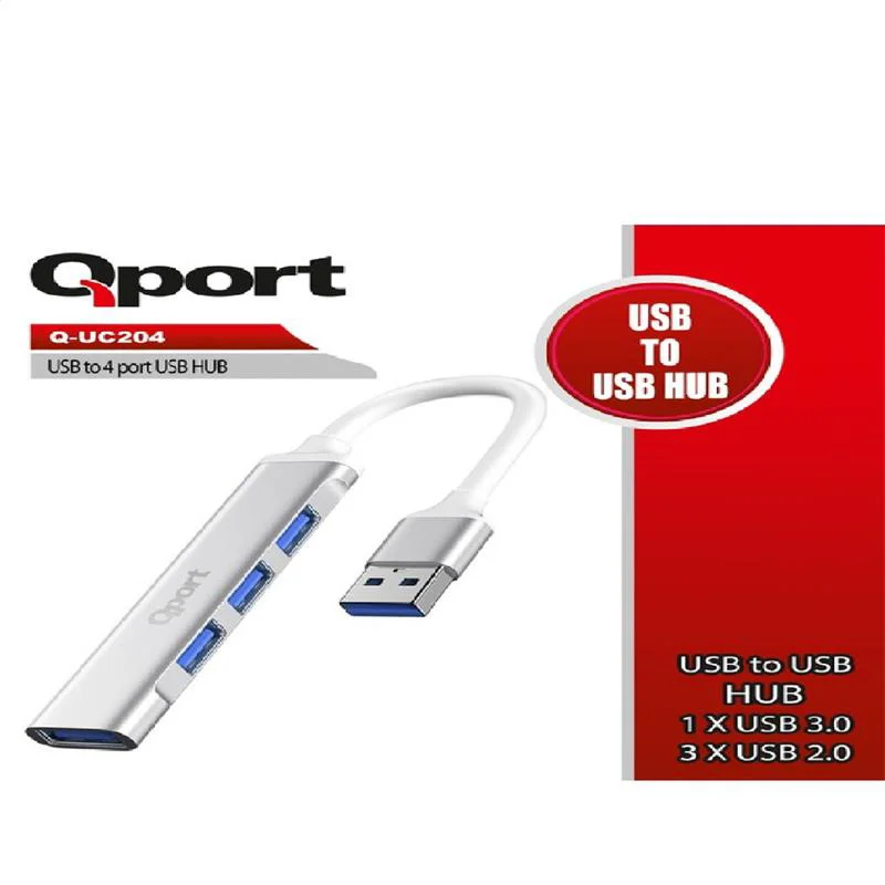 Q-UC204 USB 4 Port Çoklayıcı - USB Hub Dağıtıcı Fiyatı, Yorumları ve Özellikleri