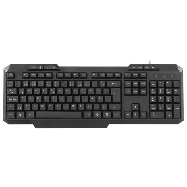 Frisby Q Usb Fk-4816Qu Multimedya Siyah Klavye