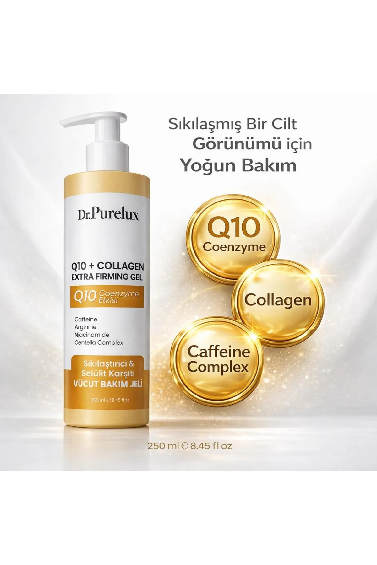 Q10 Coenzyme + Collagen İçeren , Sıkılaştırıcı, Toparlayıcı ve Ca