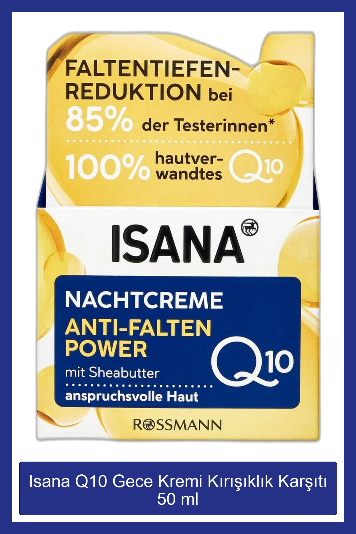 Q10 Gece Kremi Kırışıklık Karşıtı 50 ml