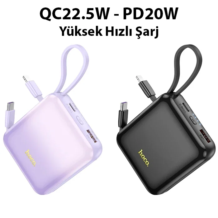 Q23 Blade 10000mAh Powerbank - 22.5W+PD20W Hızlı Şarj