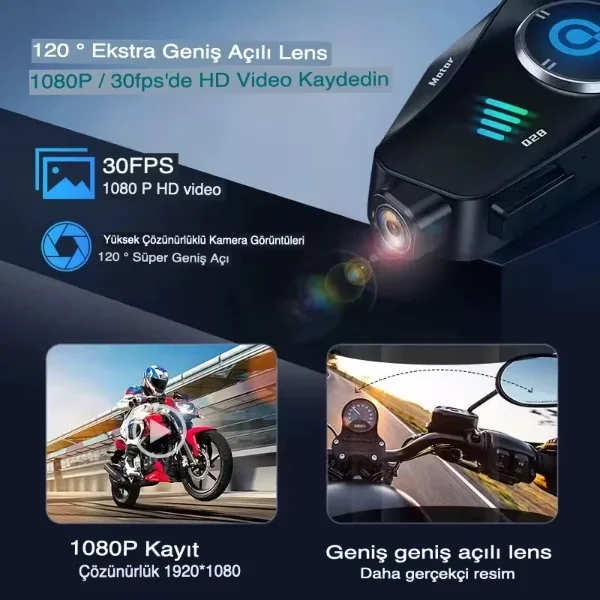 Q28 Kameralı Motosiklet Kask Kulaklığı Fiyatı, Yorumları ve Özellikleri