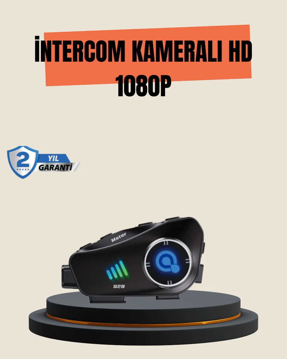 Q28 Motosiklet Kask Bluetooth Kulaklık Full HD 1080P Kamera - Güvenli ve Eğlenceli Sürüş İçin