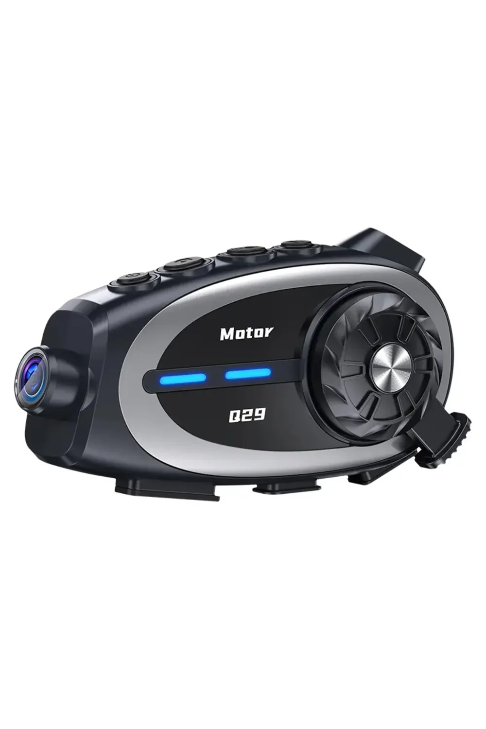 Q29 Motosiklet Kask İletişim Sistemi + Bluetooth Kulaklık + 1080P