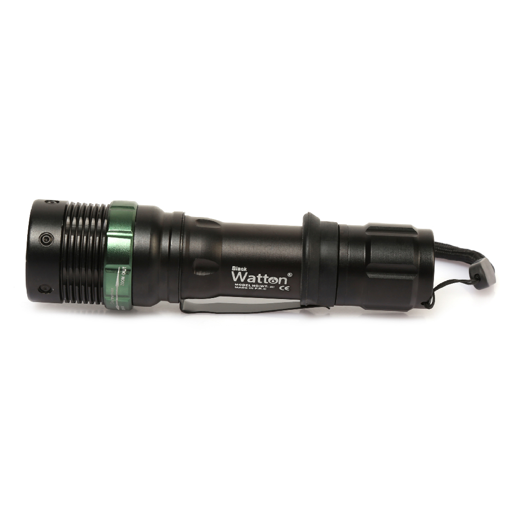 Q5 LED Güçlü Pilli EL Feneri Watton Wt-267 TdrTR