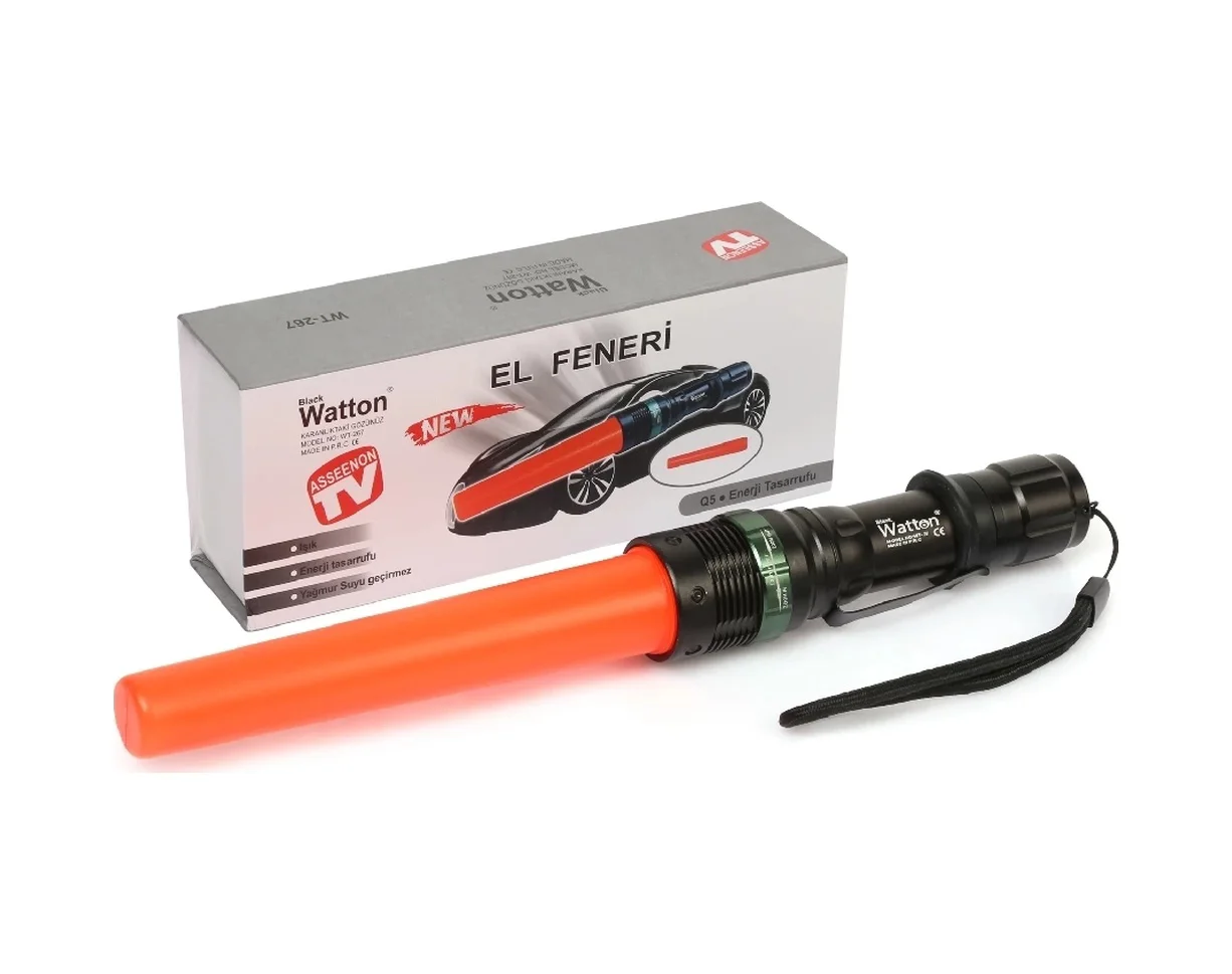 Q5 Led Güçlü Pilli El Feneri Wt-267 Diğer Q5 Led Güçlü Pilli El Feneri Wt-267 Diğer