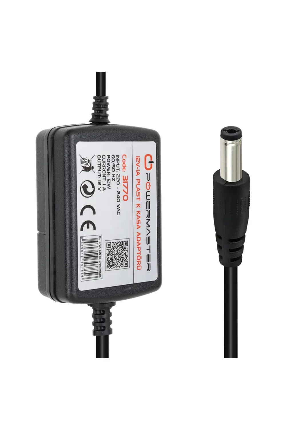 Q5c- Shopzum Pm-31770 12 Volt - 1 Amper - 12 Watt 5.5*2.5 Uçlu Ik