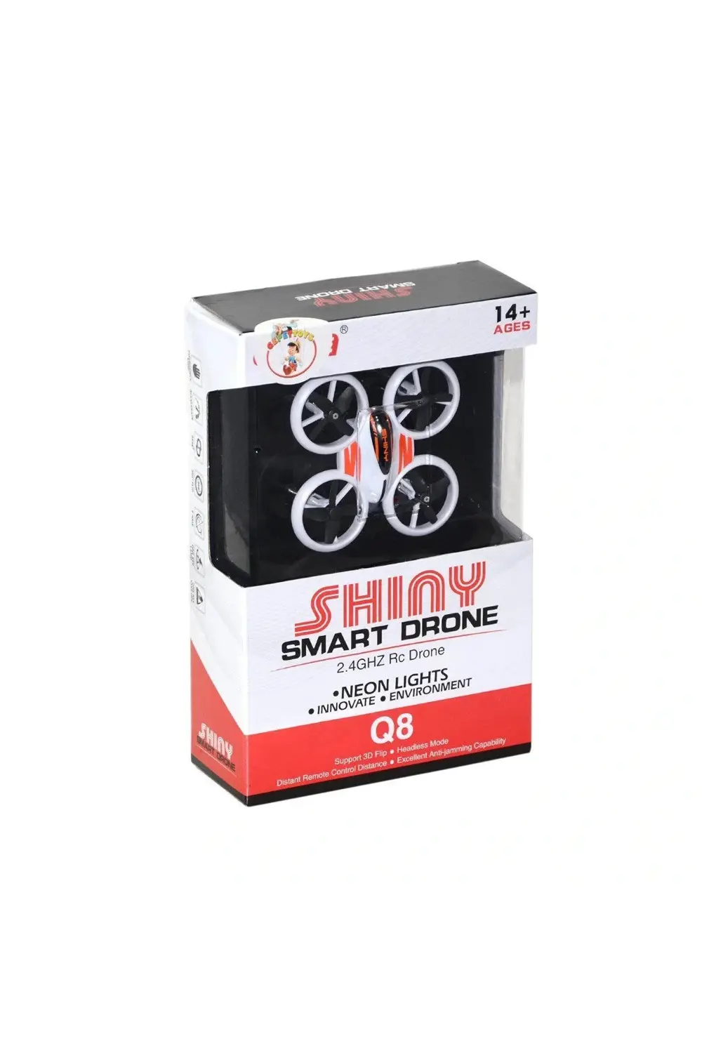 Q8 Mini Işıklı Neon Drone Gepettoys