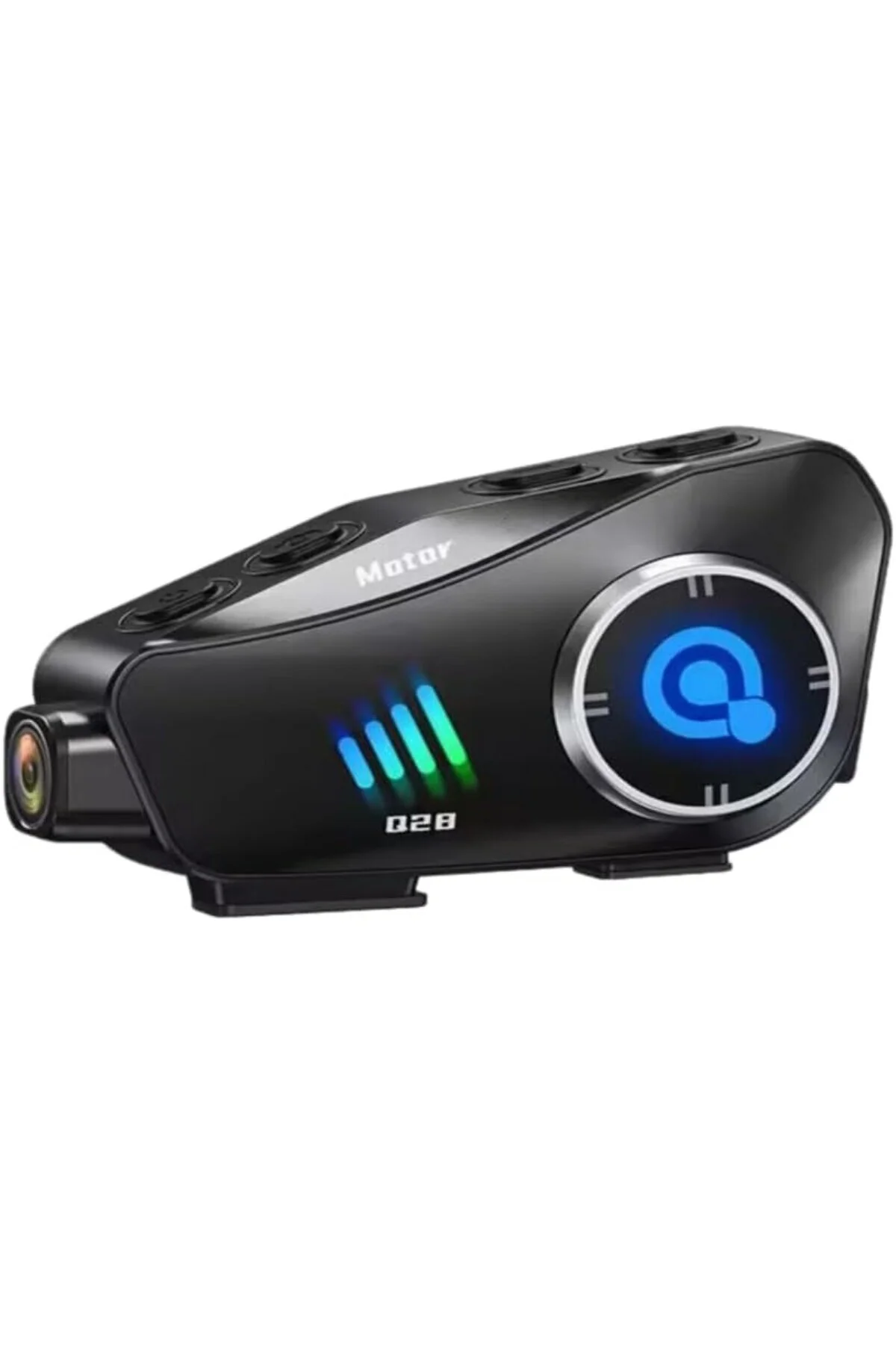 Qawistore Q28 Kameralı Motosiklet Kask İnterkom - Bluetooth 5.0, 