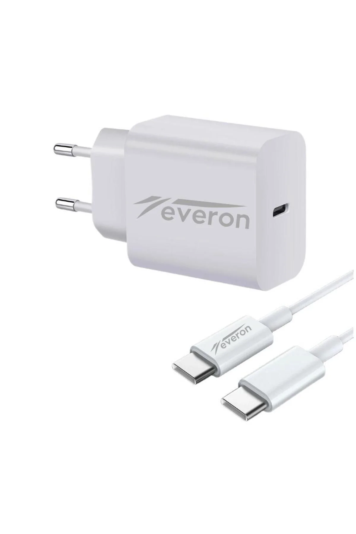 Q.c 3.4 Amper 25w Type To Type C Şarj Aleti Evr-002
