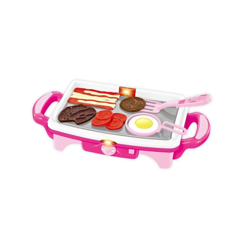 QF2908P-1-QF2908G-1 Işıklı Aksesuarlı Teppanyaki Izgara Oyuncak