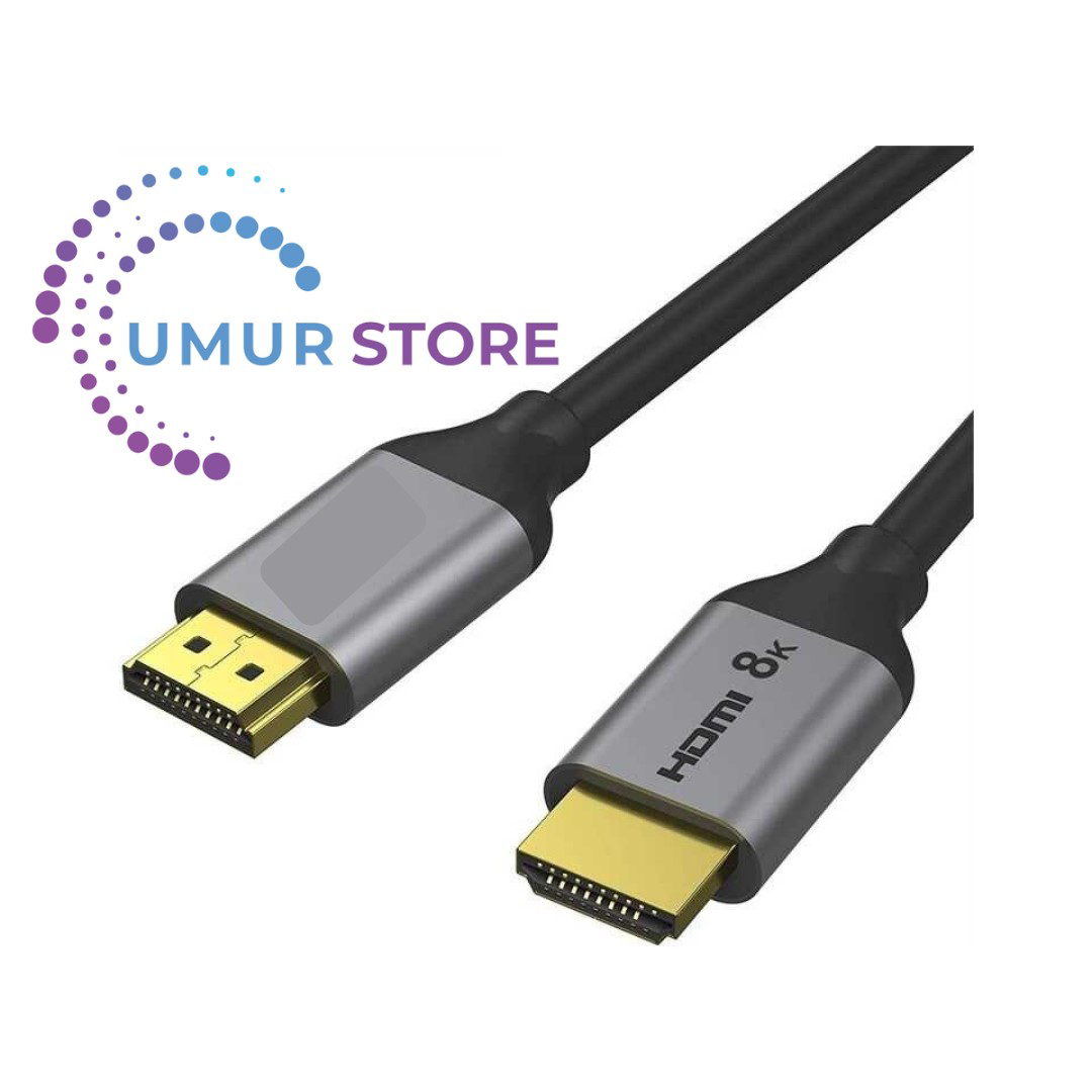 QG-AV17 4K 120Hz / 8k 60Hz HDMI Kablo 457 cm 48 Gbps HDMI 2.1 Gör
