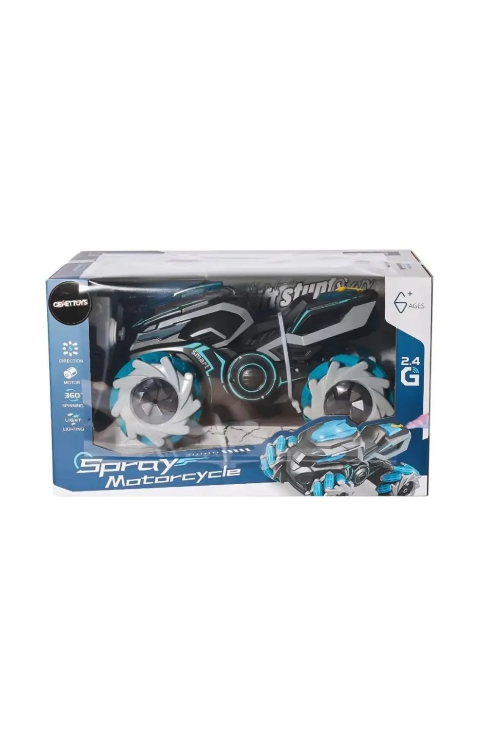 QH300-3 Drift Yapan Duman Çıkartan Motorcycle -Gepettoys
