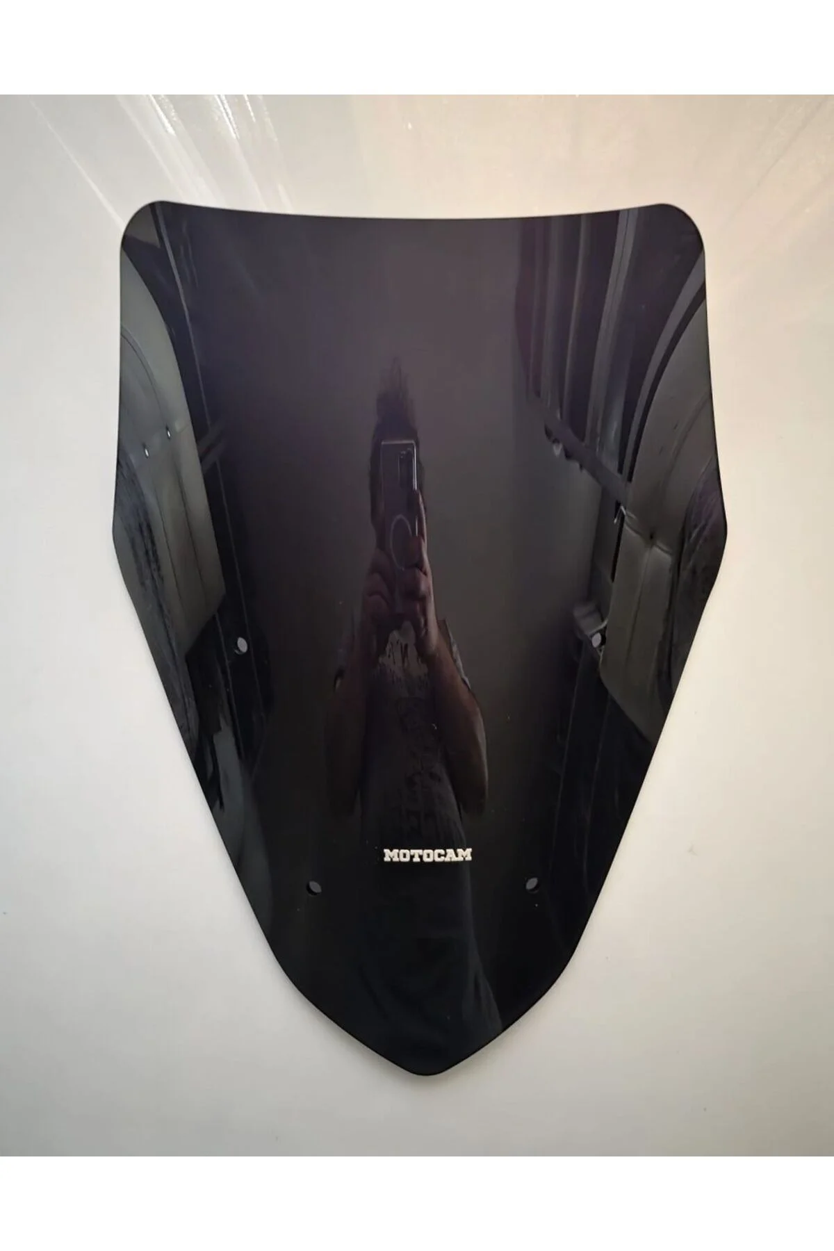 QJ ATR 125 Ön Cam 2023-2026 Model 43cm Siyah Renkli SPORTİF