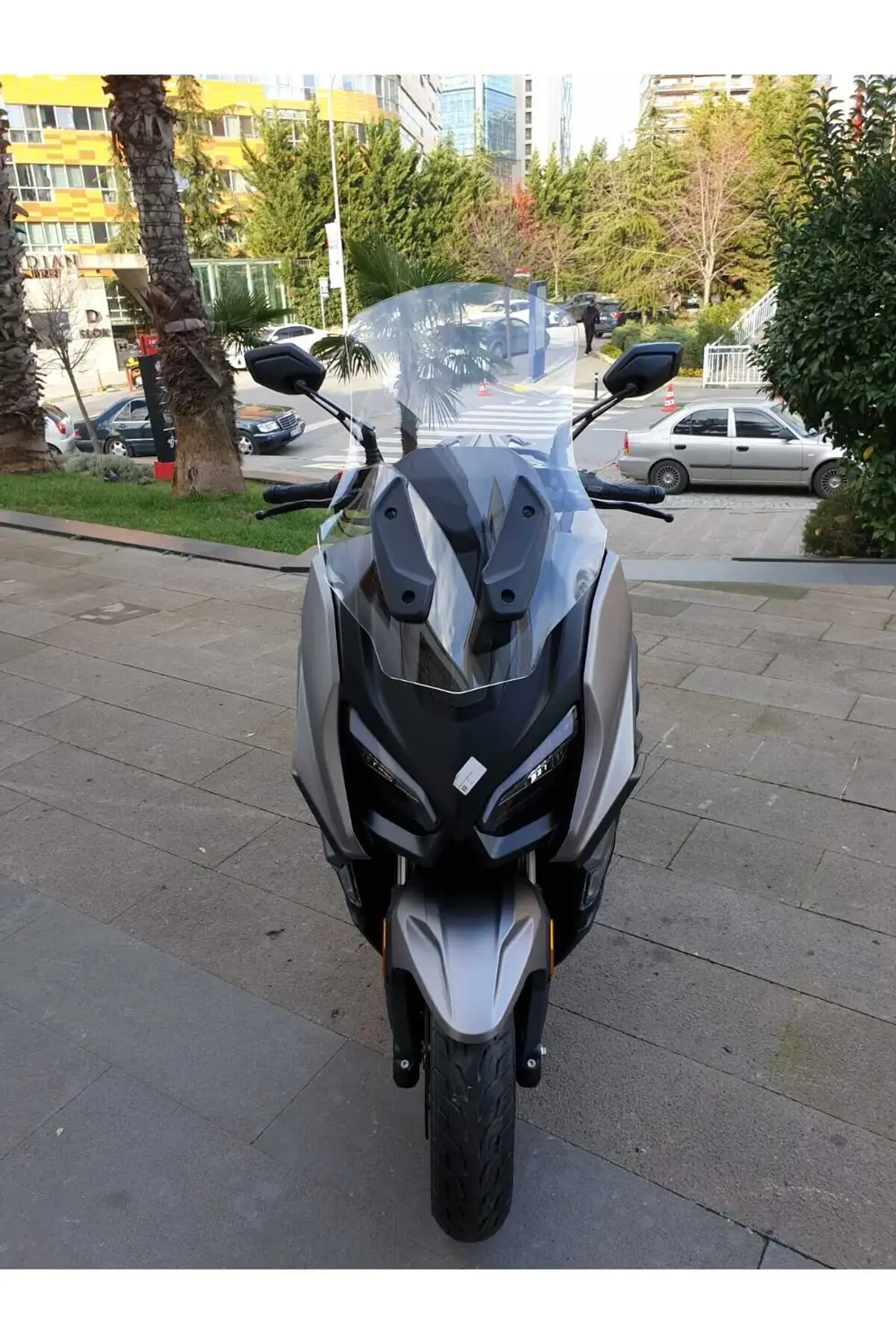 QJ Fort 350 Siperlik Ön Cam 2023-2025 Model 74cm Uyumlu Şeffaf Re