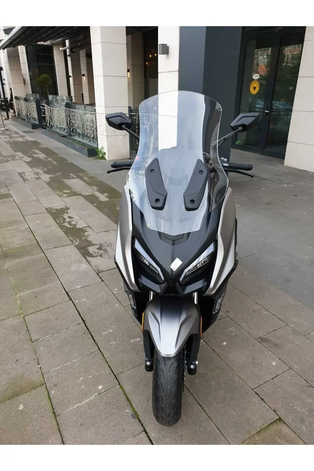 QJ Fort 350 Siperlik Ön Cam 2023-2025 Model 74cm Uyumlu Şeffaf Re