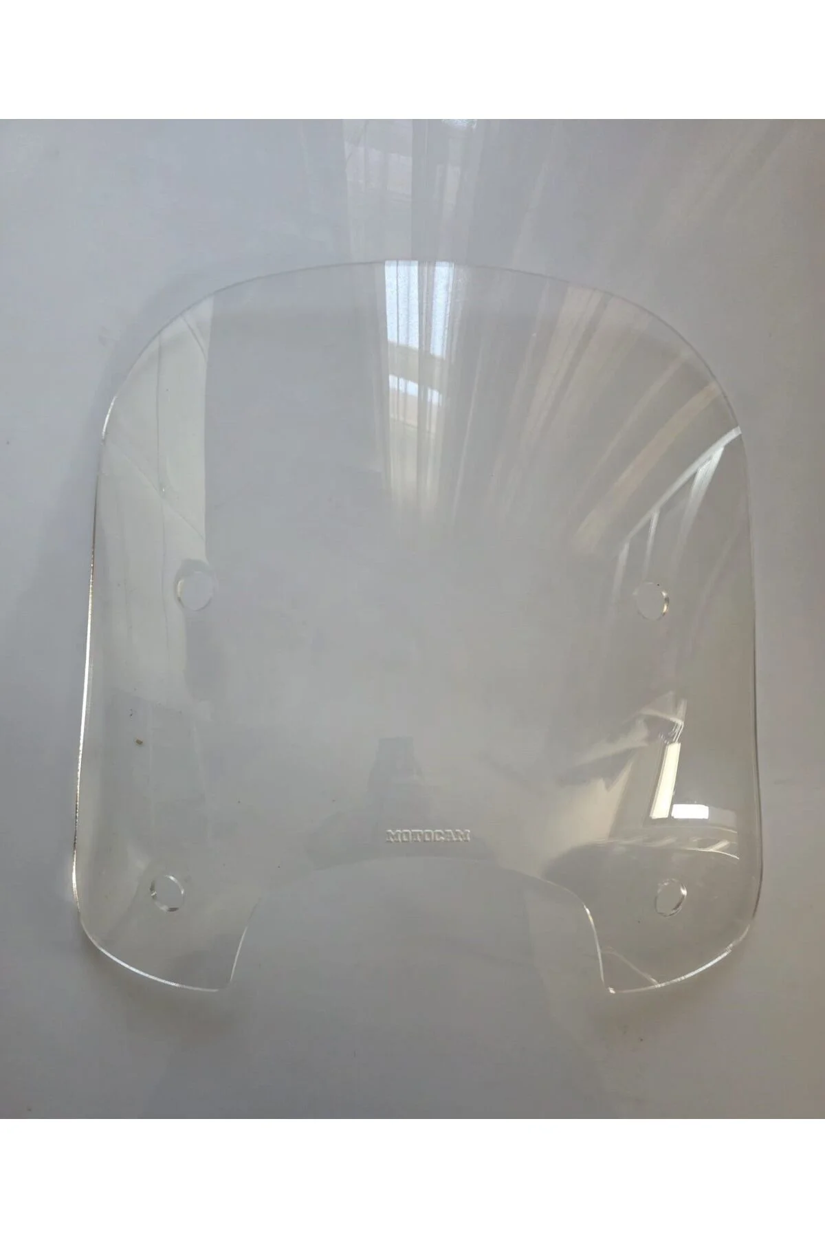 QJ LTR 125 Ön Cam 2023-2026 Model 46cm Şeffaf Renkli 4mm APARATSIZ