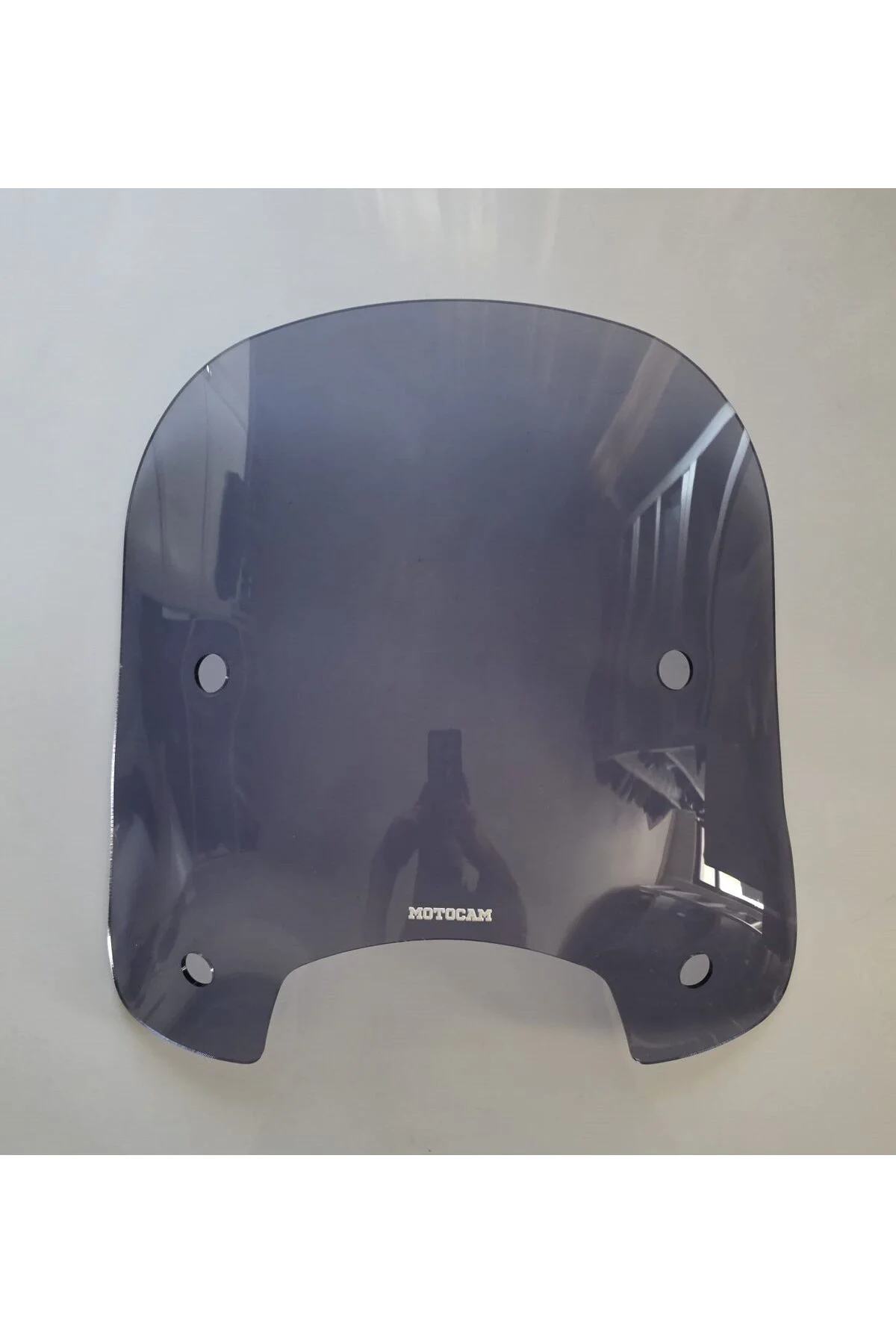 QJ LTR 125 Ön Cam 2023-2026 Model 46cm Füme Renkli 4mm APARATSIZ