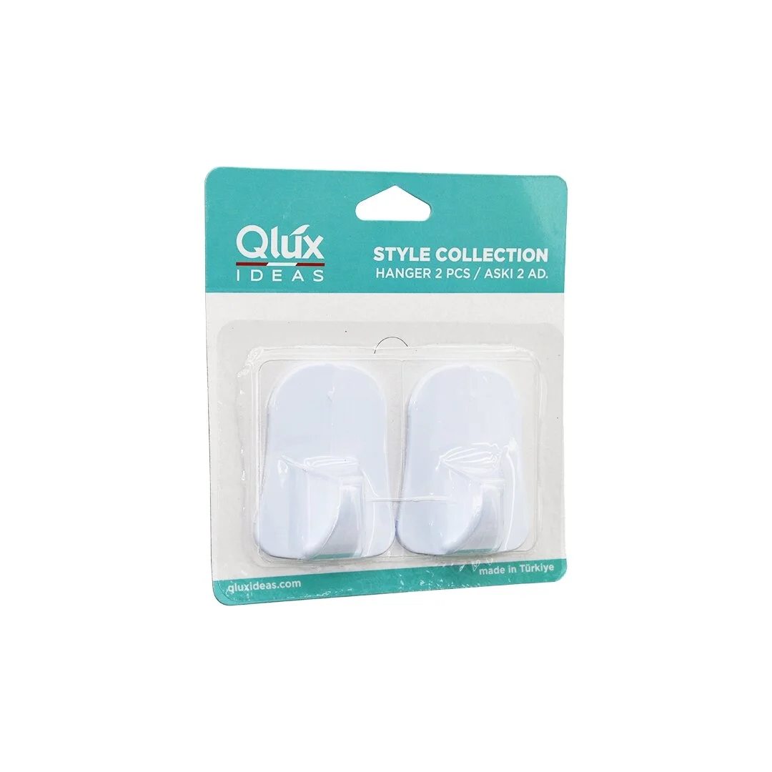 Qlux L-00735 2pcs Opak Beyaz Plastik Askı Bx40 Fiyatı, Yorumları ve Özellikleri