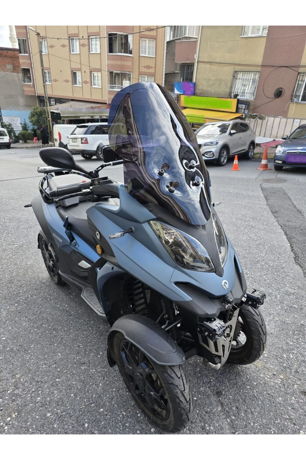 Qooder Quadro 4D Ön Cam 2019-2022 Model 65cm Siyah Renkli 4mm - Görsel 8