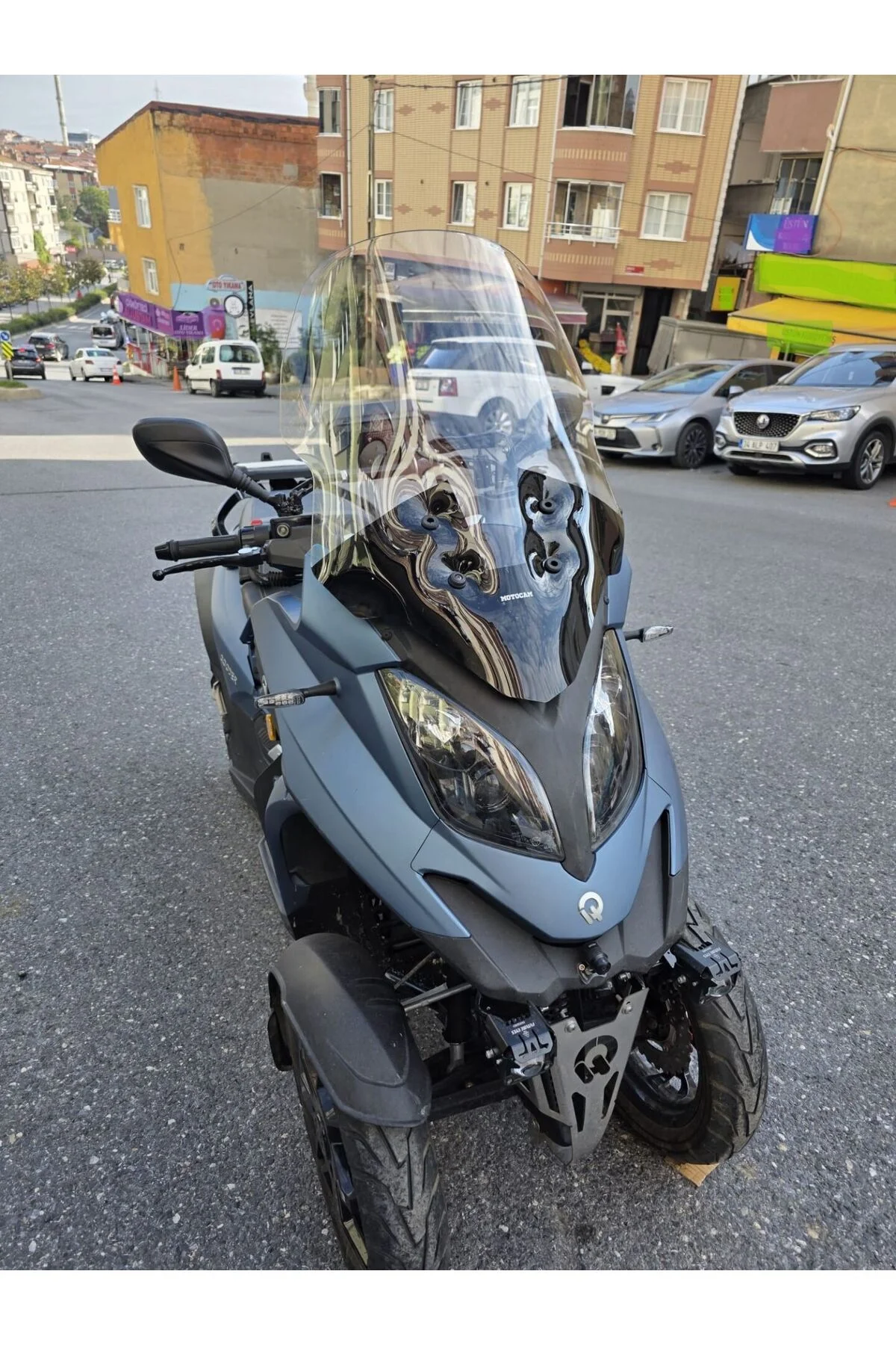 Qooder Quadro 4D Ön Cam 2019-2022 Model 65cm Şeffaf Renkli 4mm - Görsel 2