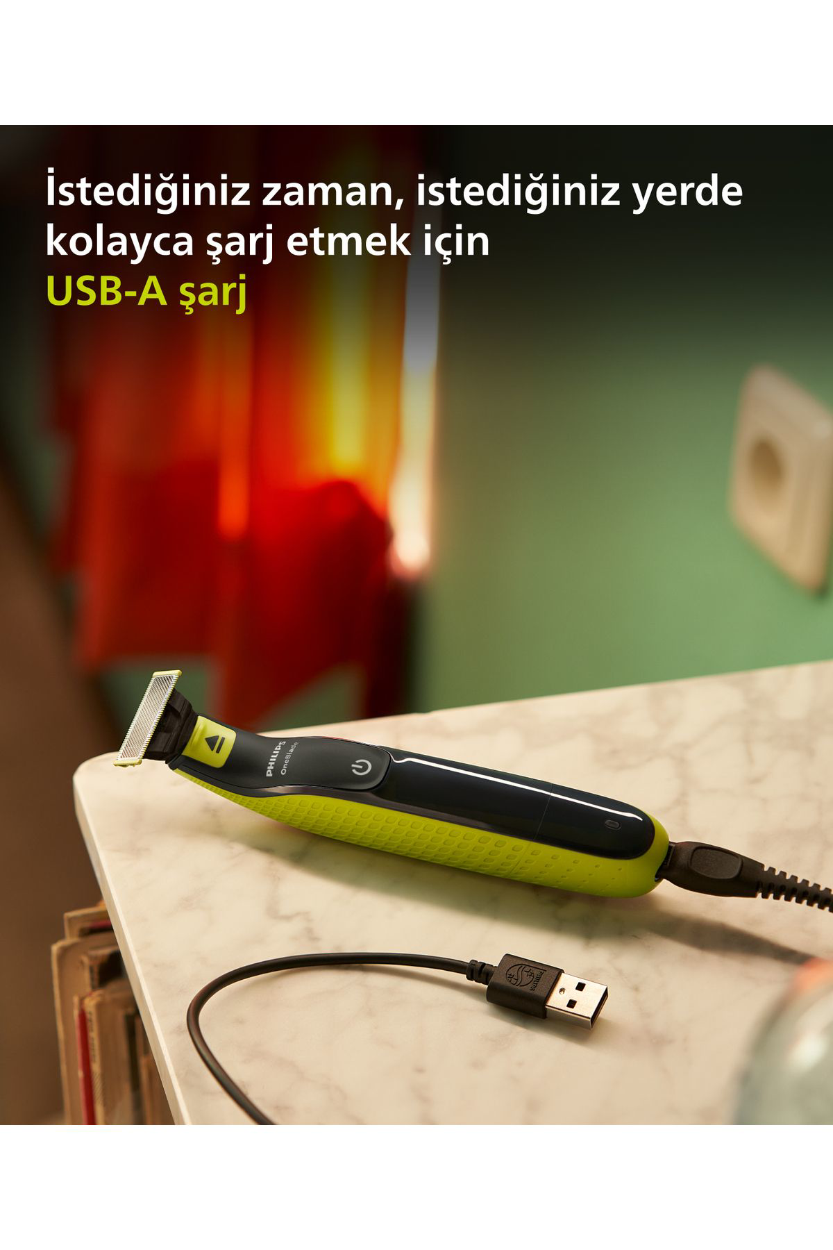 Philips Qp2724/10 Oneblade Yüz Şekillendirici