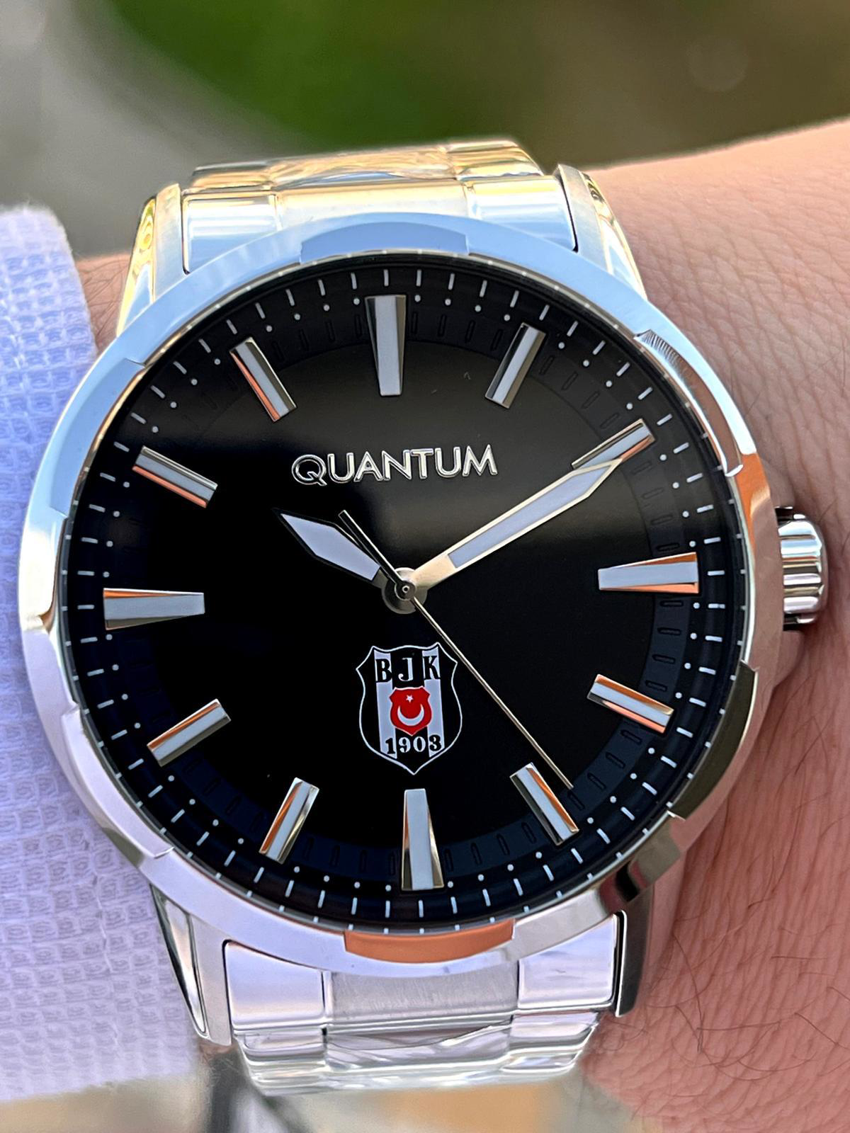 Quantum Beşiktaş Lisanslı Kasa Ve Kordon Çelik 2 Yıl Garantili Ta Quantum Beşiktaş Lisanslı Kasa Ve Kordon Çelik 2 Yıl Garantili Ta