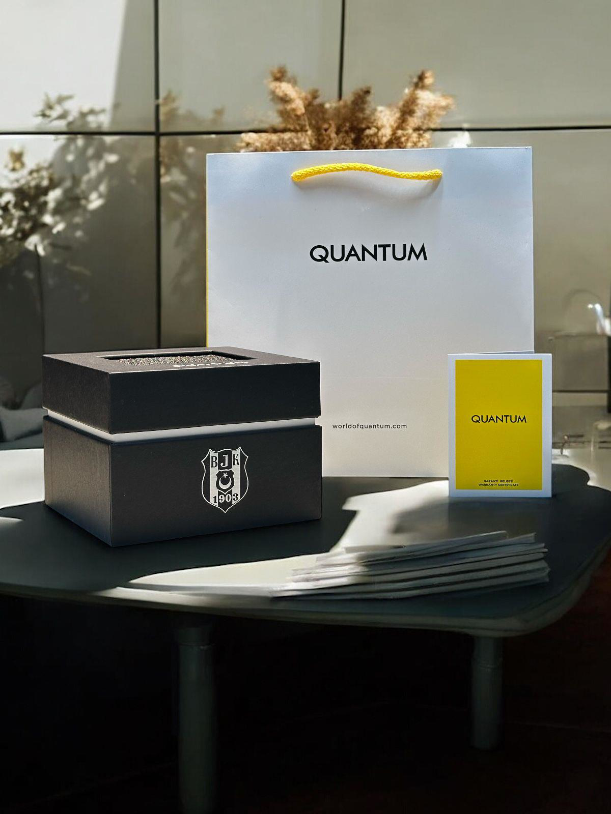 Quantum Beşiktaşlı Lisanslı İtalyan Tasarım Bileklik Hediyeli 10 Quantum Beşiktaşlı Lisanslı İtalyan Tasarım Bileklik Hediyeli 10