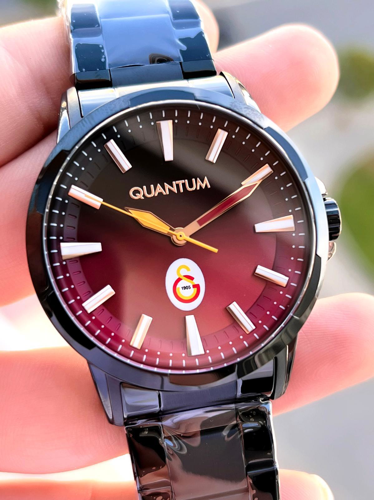 Quantum Galatasaraylı Lisanslı Kasa Ve Kordon Çelik 2 Yıl Garanti