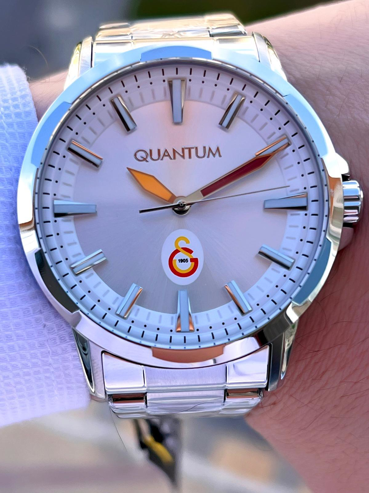 Quantum Galatasaraylı Lisanslı Kasa Ve Kordon Çelik 2 Yıl Garanti