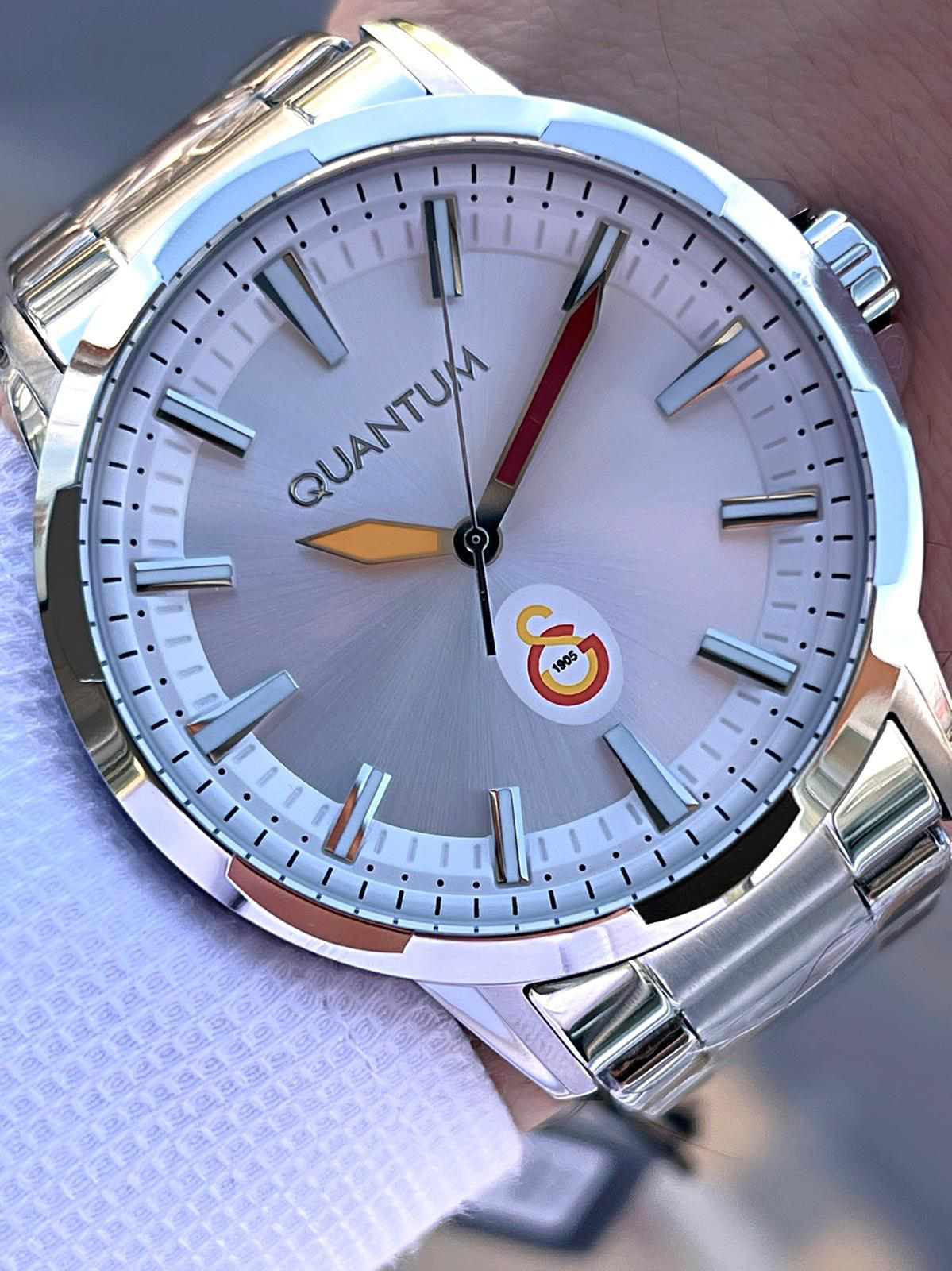 Quantum Galatasaraylı Lisanslı Kasa Ve Kordon Çelik 2 Yıl Garanti