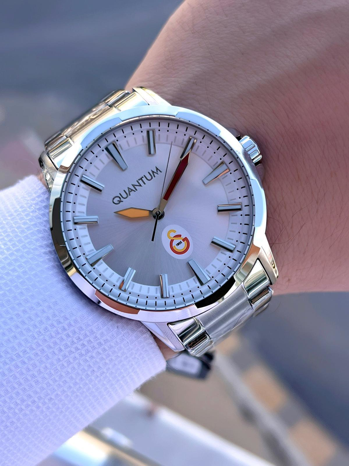 Quantum Galatasaraylı Lisanslı Kasa Ve Kordon Çelik 2 Yıl Garanti