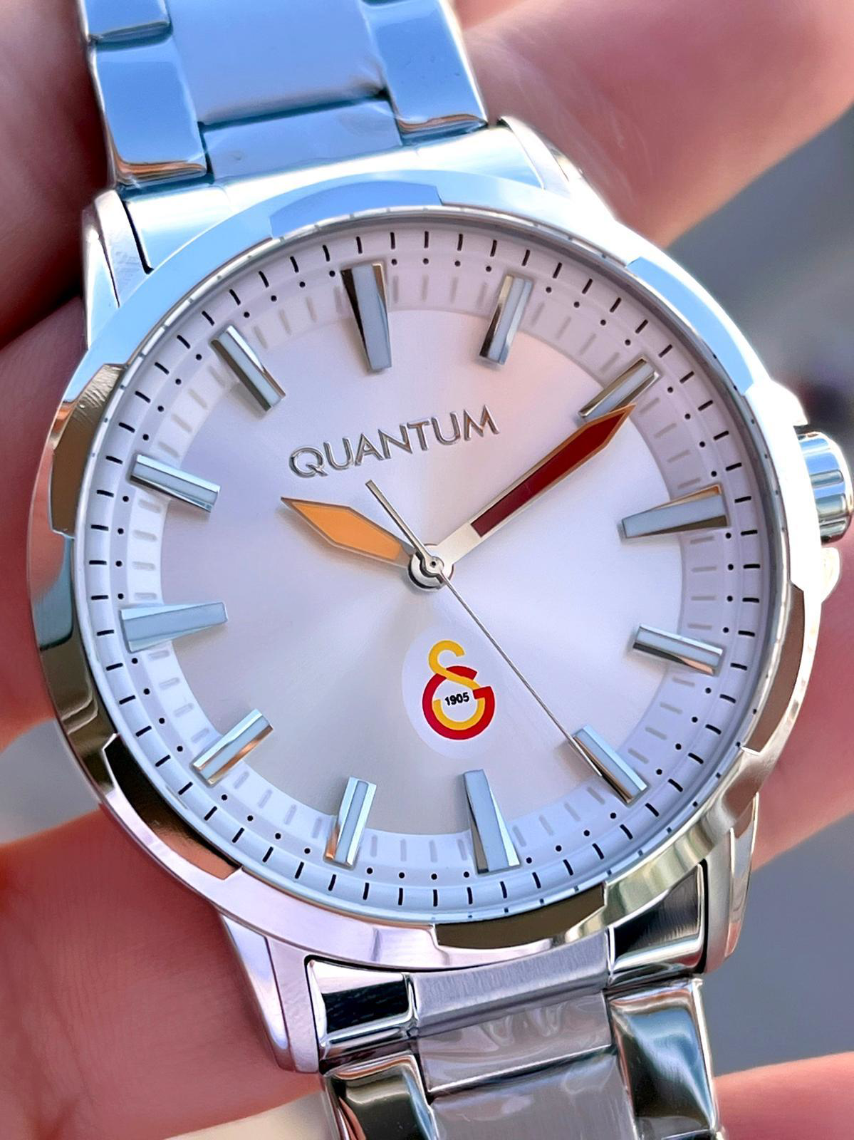 Quantum Galatasaraylı Lisanslı Kasa Ve Kordon Çelik 2 Yıl Garanti