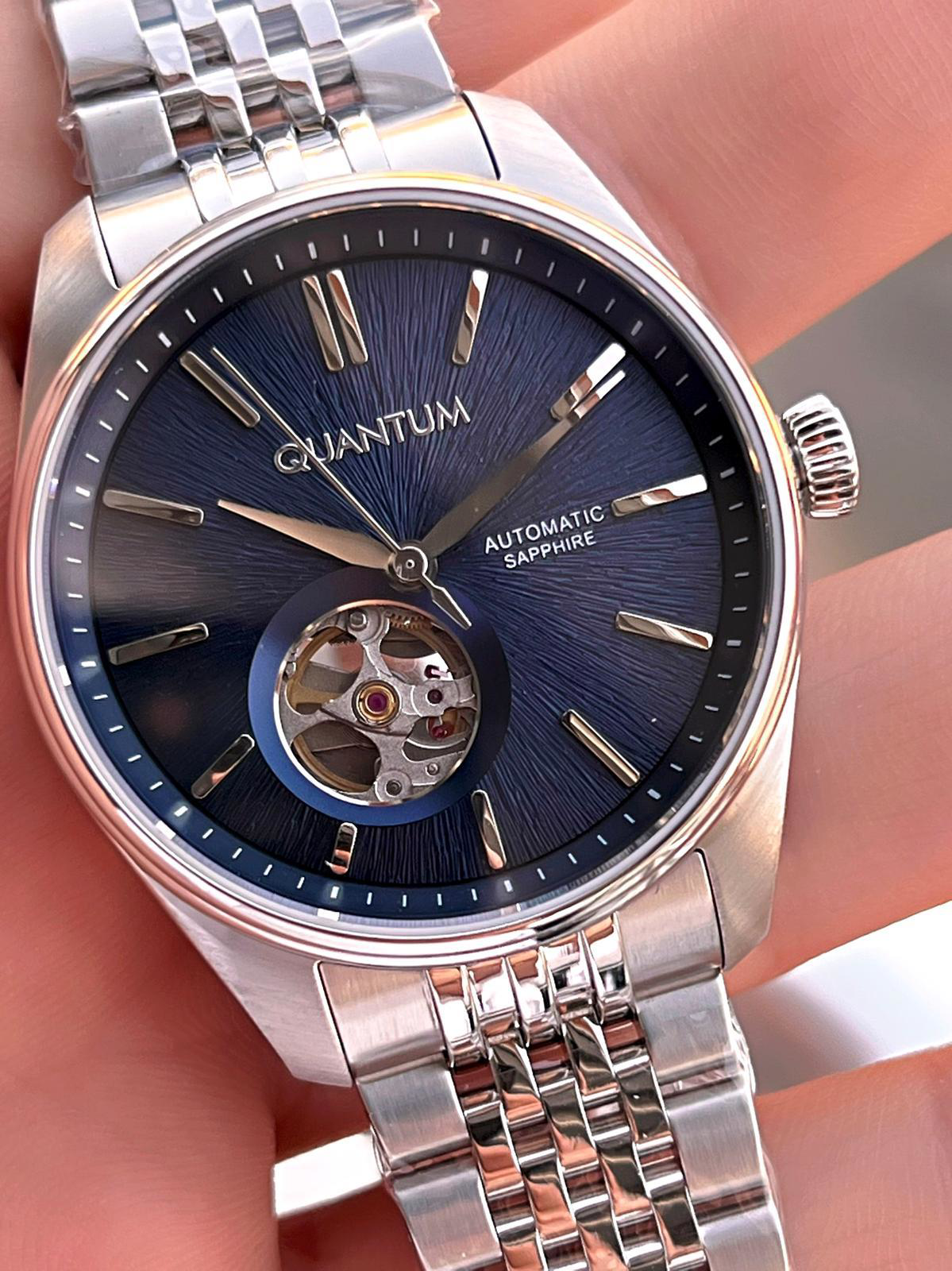 Quantum Otomatik Mekanizma Sapphire Cizilmez Cam Çelik Kordon 10  Fiyatı, Yorumları ve Özellikleri