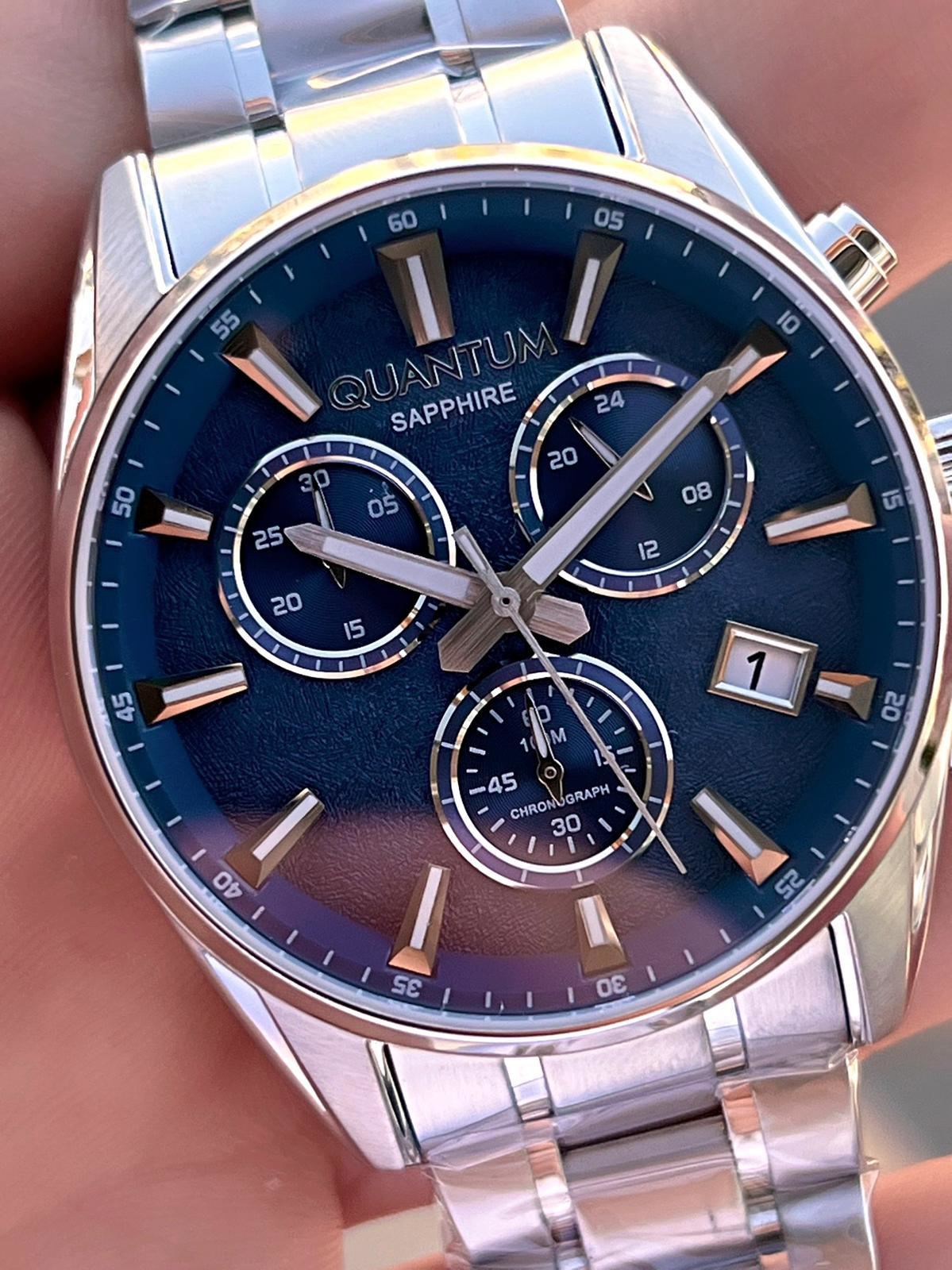 Quantum Sapphire Cizilmez Cam Çelik Kordon İç Kadran Fonksiyonlar Quantum Sapphire Cizilmez Cam Çelik Kordon İç Kadran Fonksiyonlar