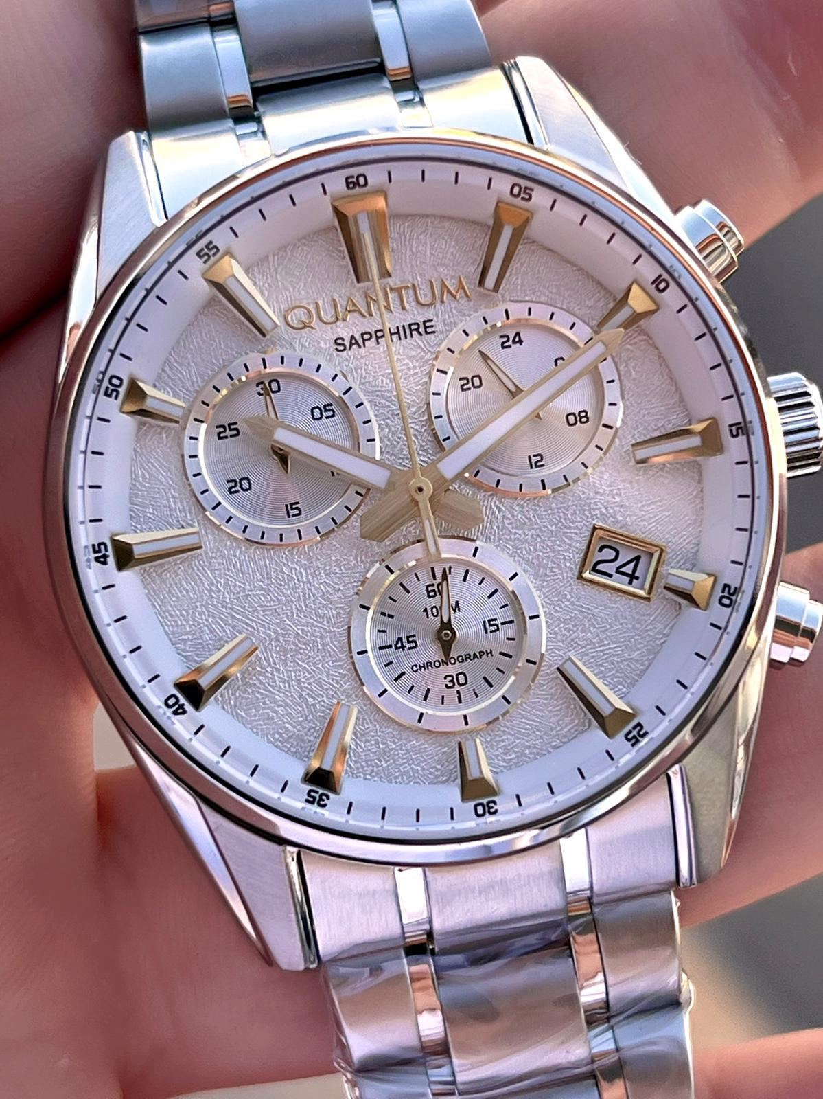 Quantum Sapphire Cizilmez Cam Çelik Kordon İç Kadran Fonksiyonlar Quantum Sapphire Cizilmez Cam Çelik Kordon İç Kadran Fonksiyonlar