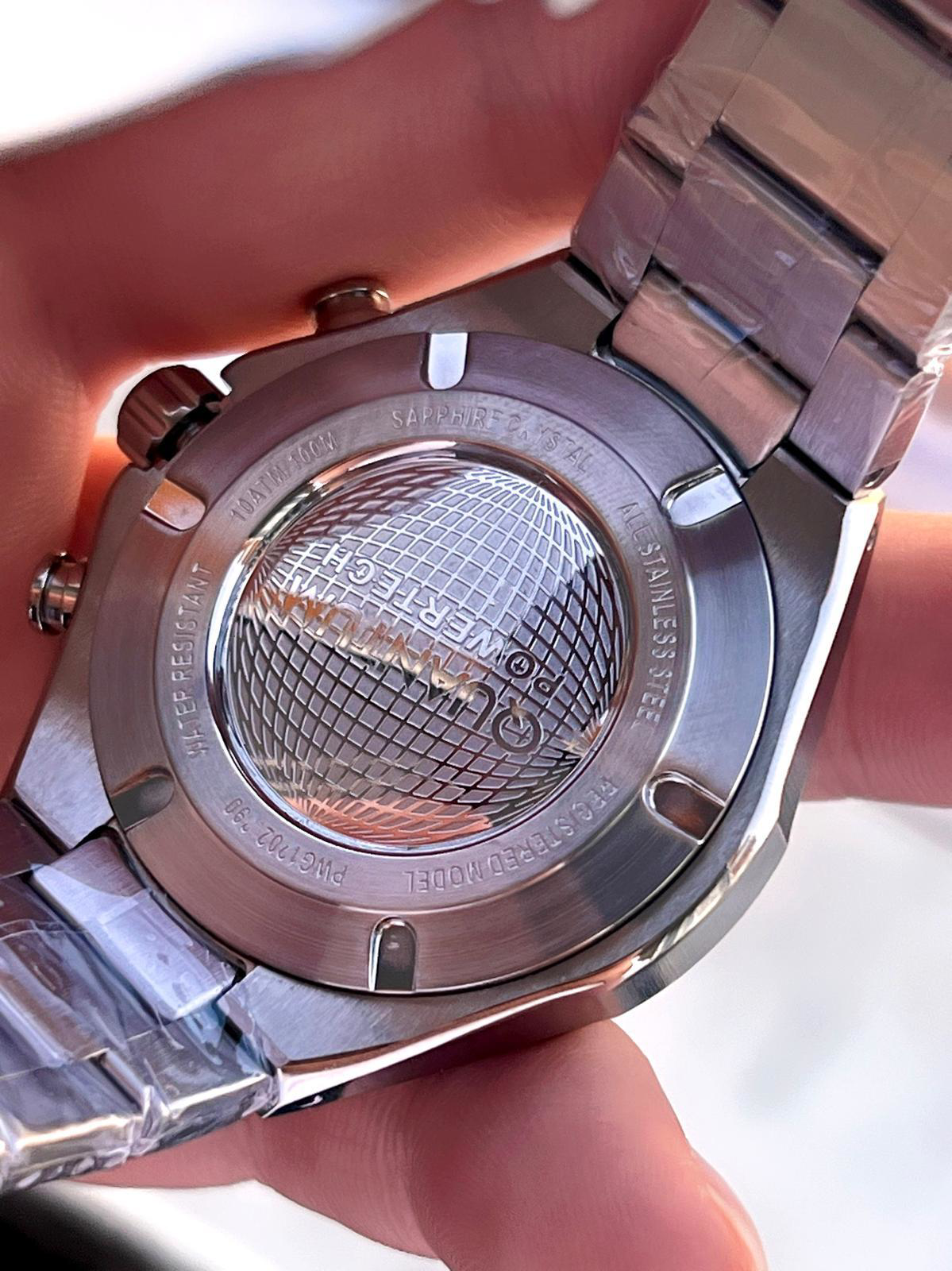 Quantum Sapphire Cizilmez Cam Çelik Kordon İç Kadran Fonksiyonlar