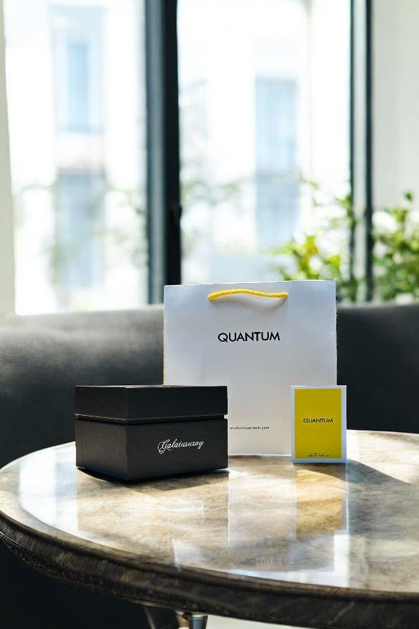 Quantum Sapphire Cizilmez Cam Çelik Kordon İç Kadran Fonksiyonlar