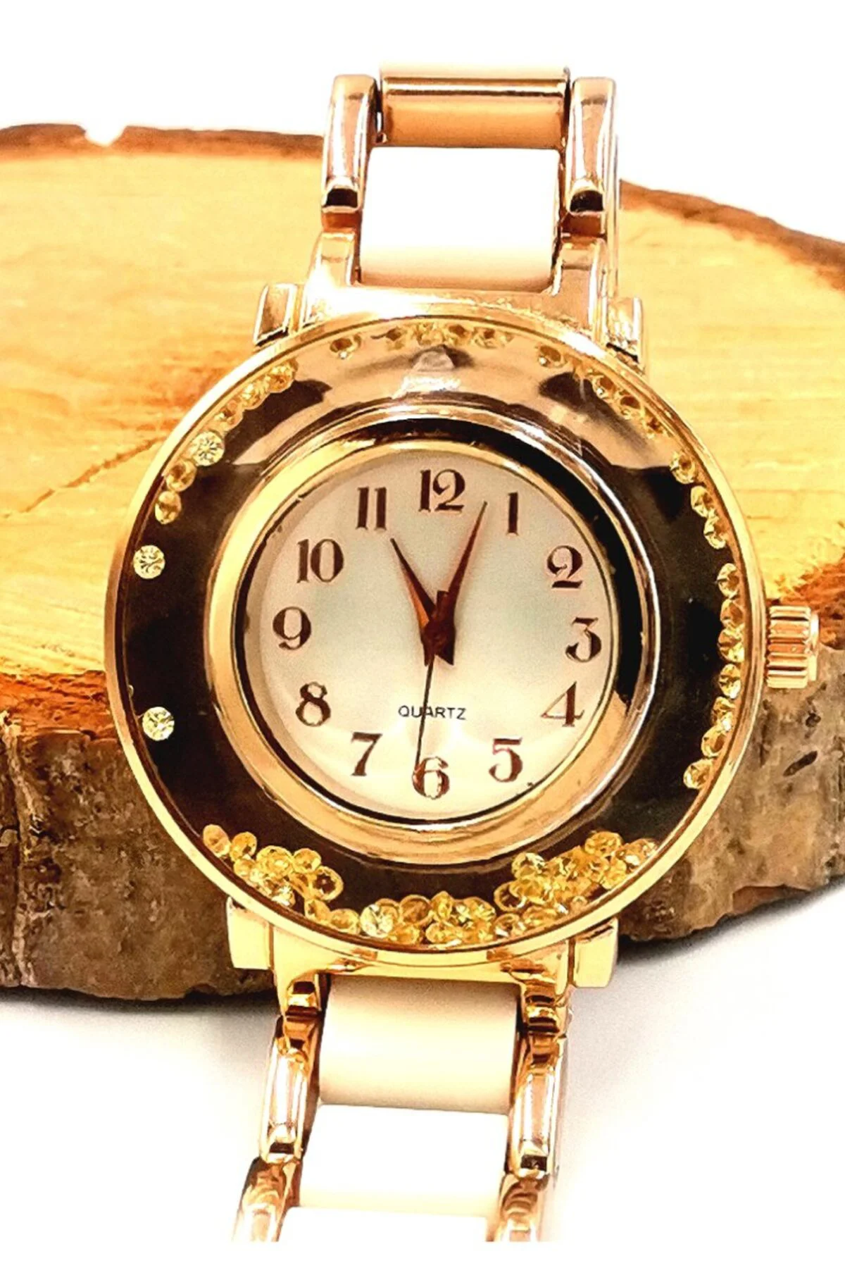 QUARTZ Premium Metal Kayışlı Saat