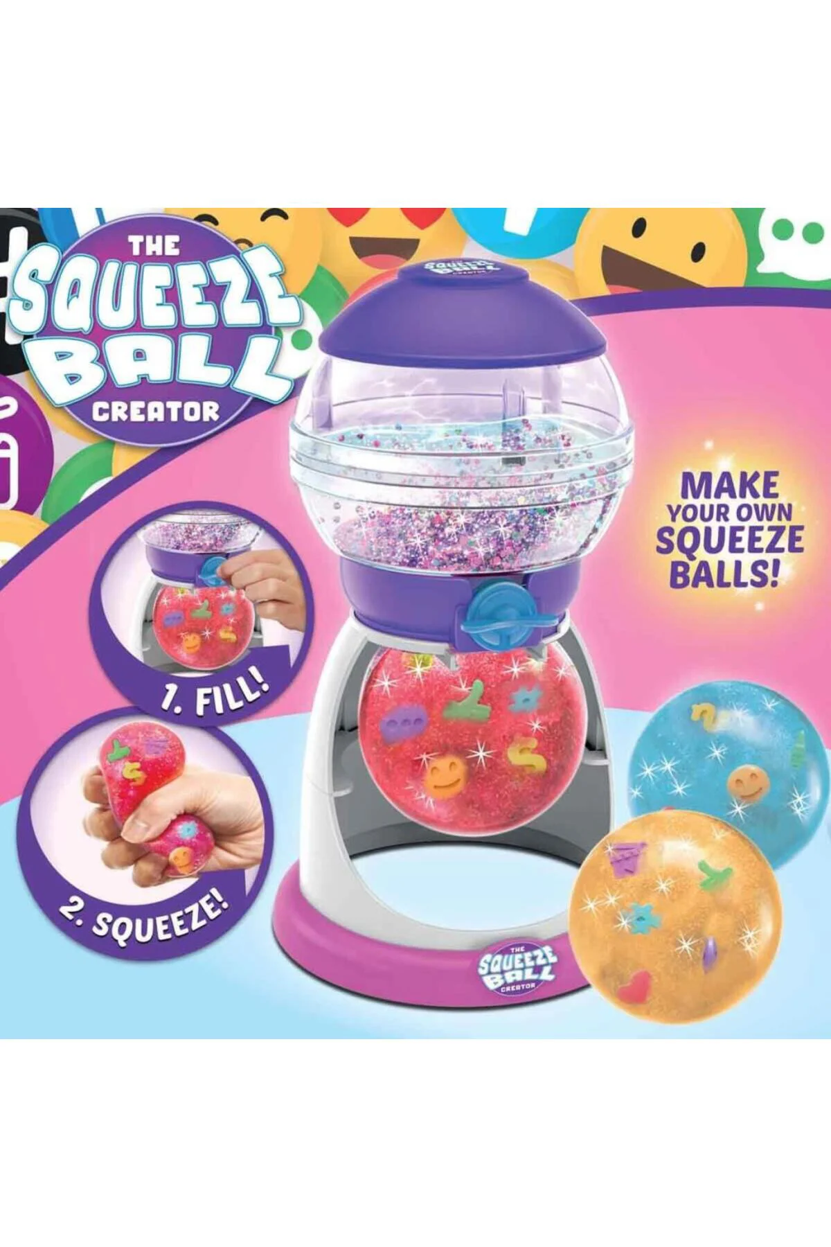 QUB02000 The Squeez Ball Maker Oyun Seti