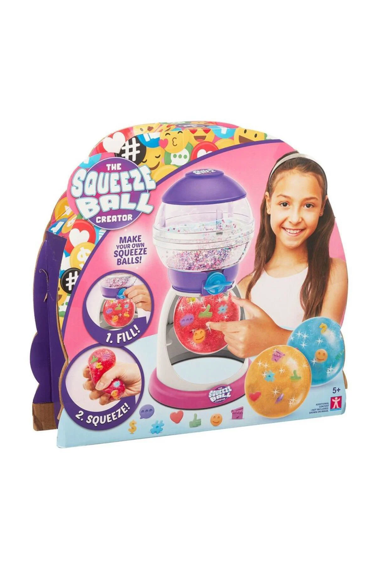 QUB02000 The Squeez Ball Maker Oyun Seti