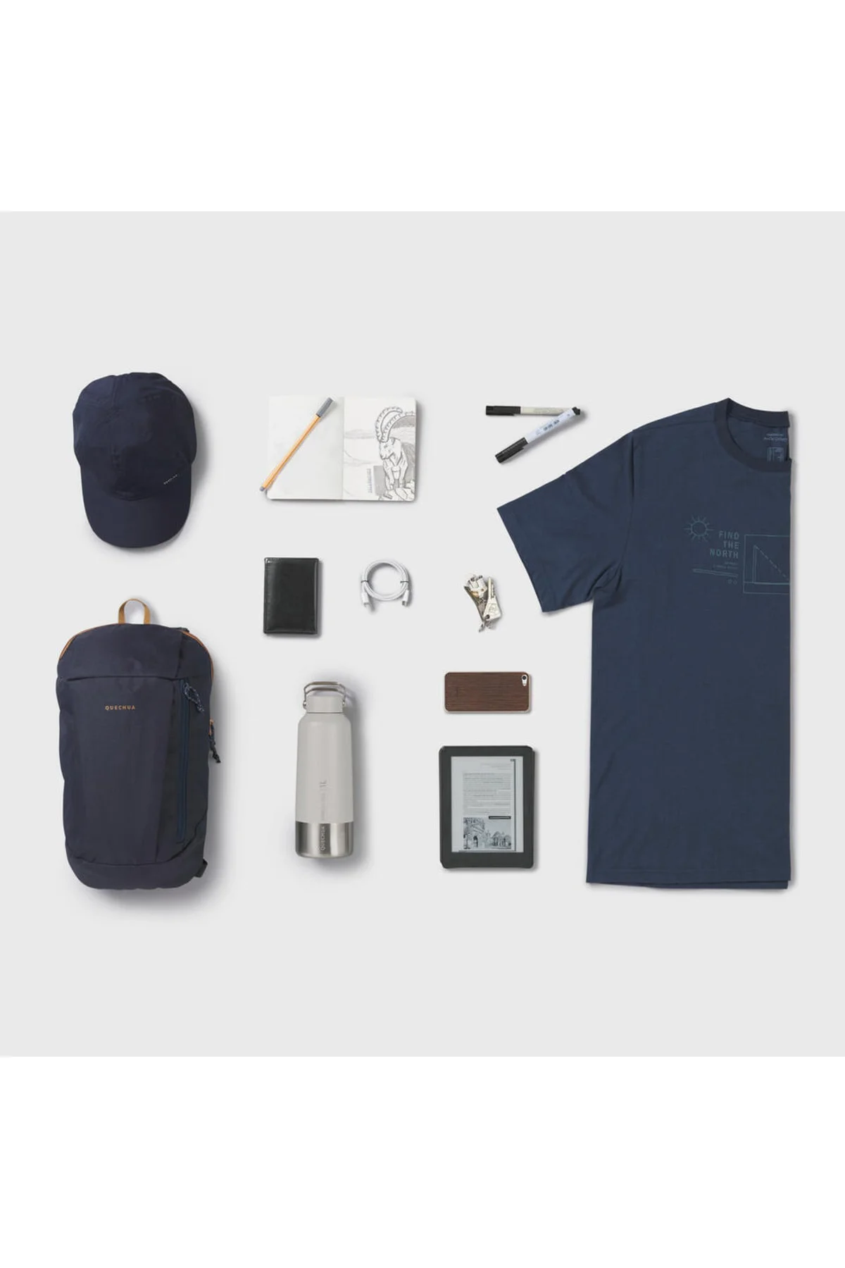 Quechua - Çanta Nh 100 10 L Koyu Mavi