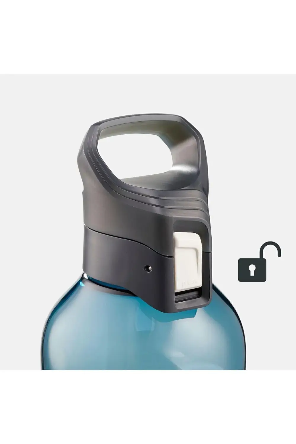 Quechua Outdoor Plastik Matara - Mavi - 0,8 Litre - Mh500