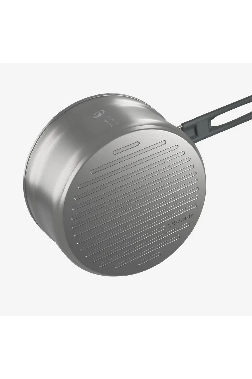 Quechua Outdoor Yemek Seti - 2 Kişilik - Paslanmaz Çelik - Yapışm