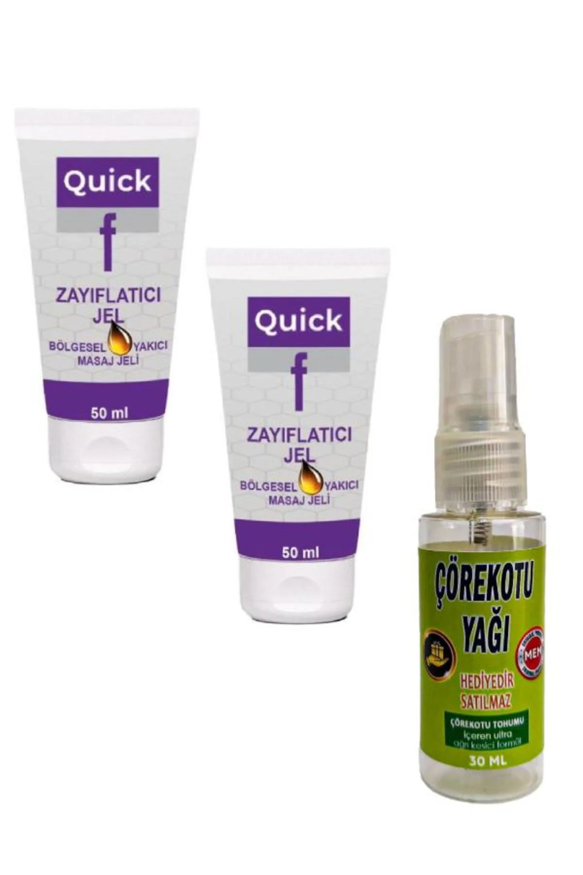 Quick Gel Masaj Bakım Kremi 50mlx 2 Adet + Çörek Otu Yağı 30ml – Eklemler ve Kas Ağrılarına Doğal Rahatlatıcı Bakım Fiyatı, Yorumları ve Özellikleri