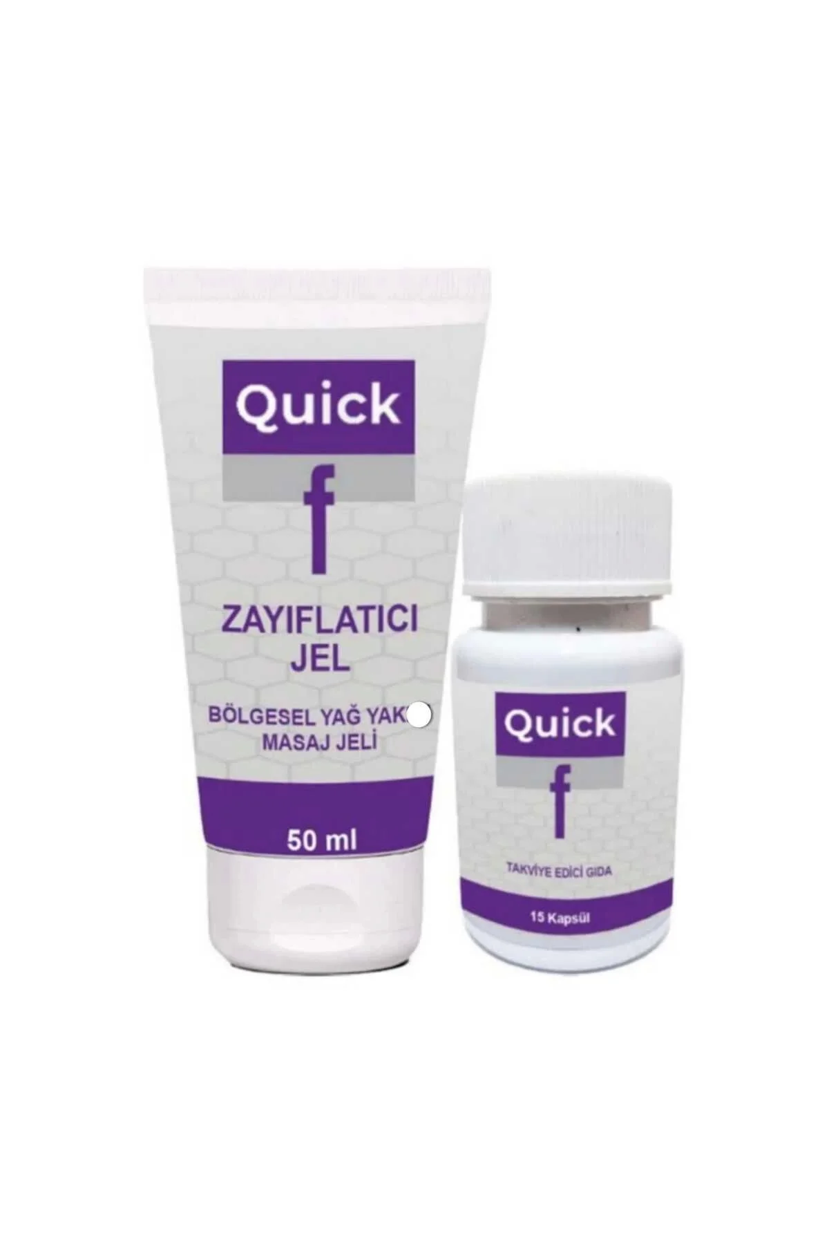 QuickF Bölgesel Jel 50 ml + 15'li Set — Etkili ve Pratik Çözüm