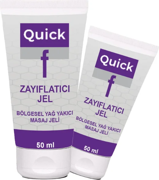 Quickf Gel 50 ml 2 Adet - Hafifliğin Anahtarı