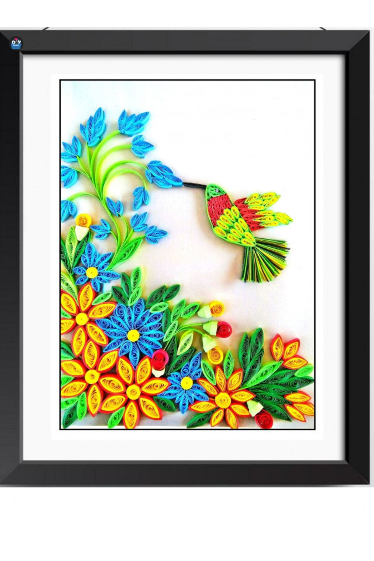 Elif İş Eğitimi Quilling Seti, Kağıt Katlama, Kıvırma Sanatı, İş Eğitimi Seti İnc